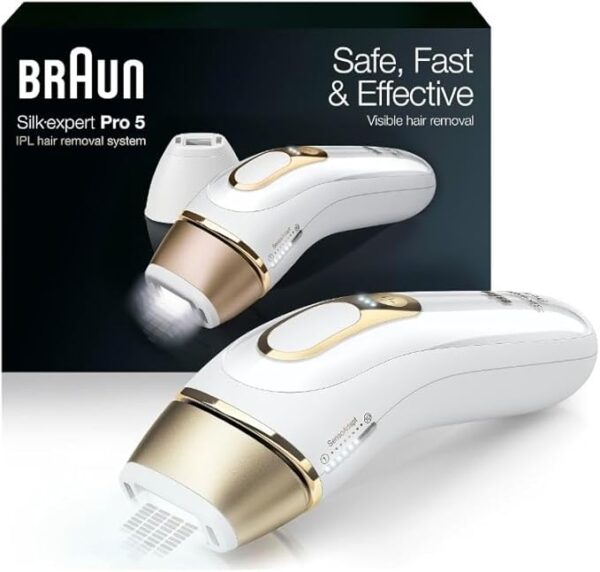 20% OFF LIMITID TIME DEAL Braun IPL at Home Laser Hair Removal for Women and Men