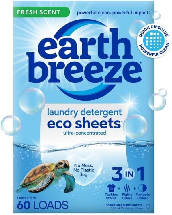 21% OFF LIMITID TIME DEAL Earth Breeze Laundry Detergent