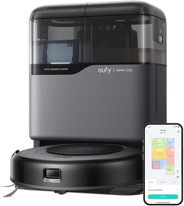 43% OFF LIMITID TIME DEAL eufy Robot Vacuum Omni C20, Robot Vacuum and Mop Combo