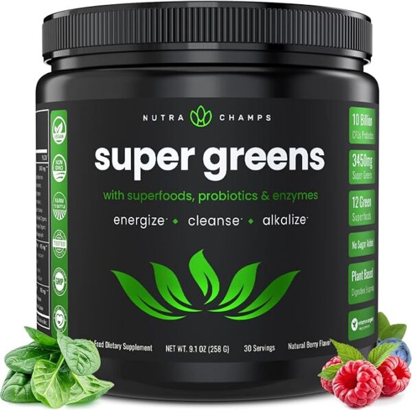 10% OFF LIMITID TIME DEAL NutraChamps Super Greens