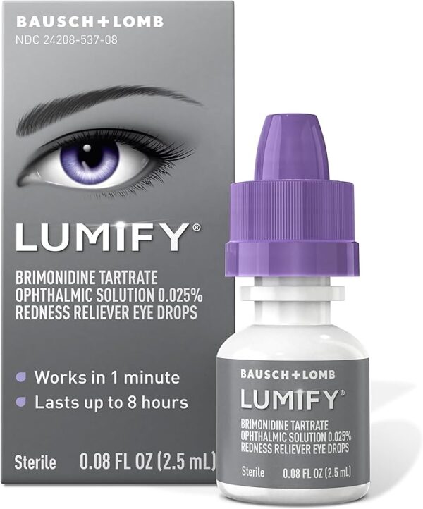 24% OFF LIMITID TIME DEAL LUMIFY Redness Reliever Eye Drops