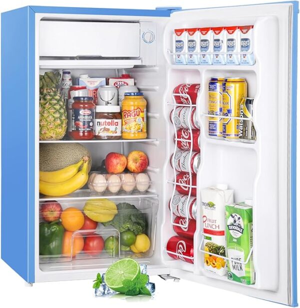 20% OFF LIMITID TIME DEAL Upstreman 3.2 Cu.Ft Mini Fridge with Freezer