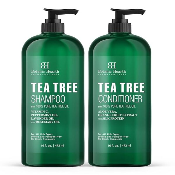 13% OFF LIMITID TIME DEAL Botanic Hearth Tea Tree Shampoo and Conditioner Set