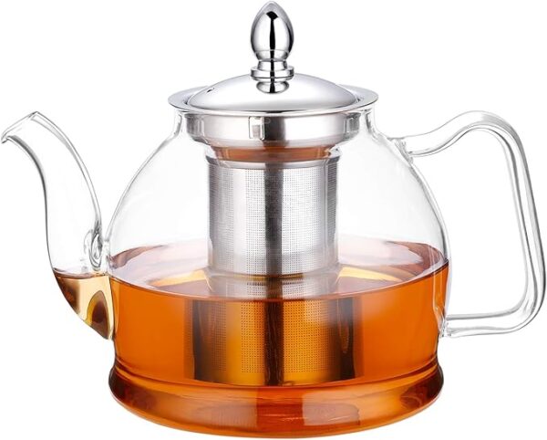 27% OFF LIMITID TIME DEAL Glass Teapot