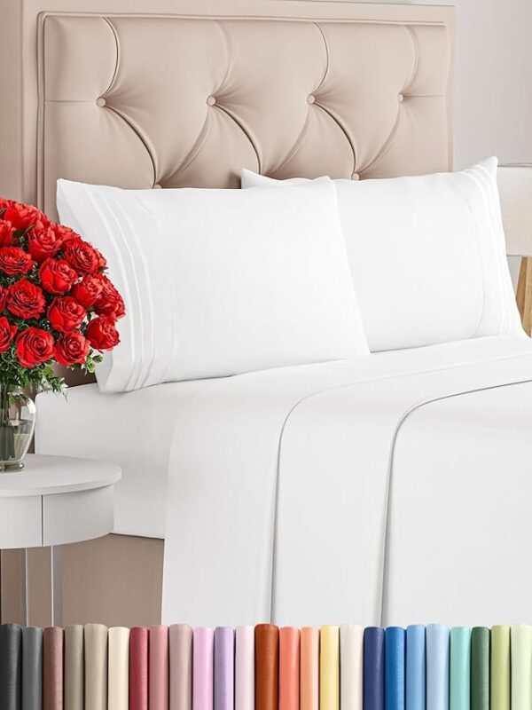 50% OFF LIMITID TIME DEAL 4 Piece Sheet Set