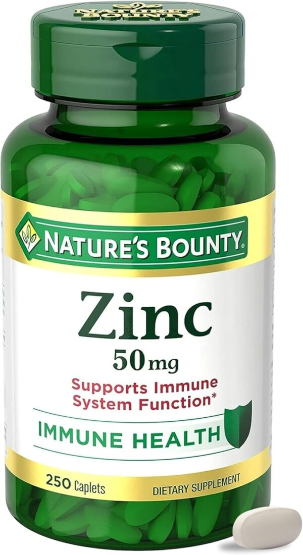 37% OFF LIMITID TIME DEAL Nature's Bounty Zinc 50mg