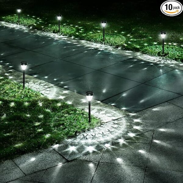30% OFF LIMITID TIME DEAL Super Bright Solar Lights, Waterproof 10 Pack