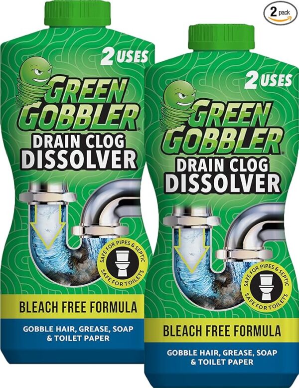 12% OFF LIMITID TIME DEAL Green Gobbler Liquid Hair Drain Clog Remover & Cleaner
