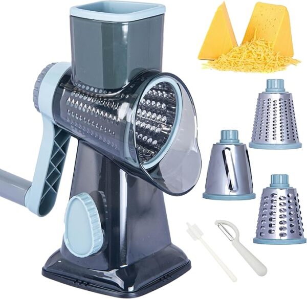 5% OFF LIMITID TIME DEAL Rotary Cheese Grater Cheese Shredder