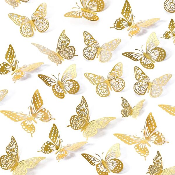 30% OFF LIMITID TIME DEAL SAOROPEB 3D Butterfly Wall Decor