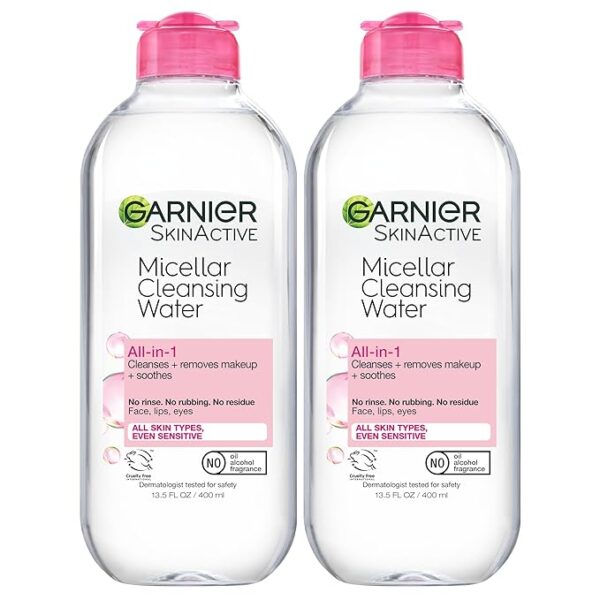 35% OFF LIMITID TIME DEAL Garnier Micellar Water, Hydrating Facial Cleanser